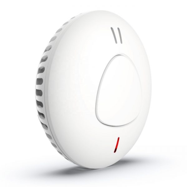 Wireless Interconnected Photoelectric Smoke Alarm Front SIde
