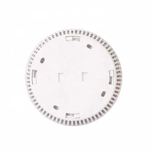 rear view of wireless interconnected photoelectric smoke alarm