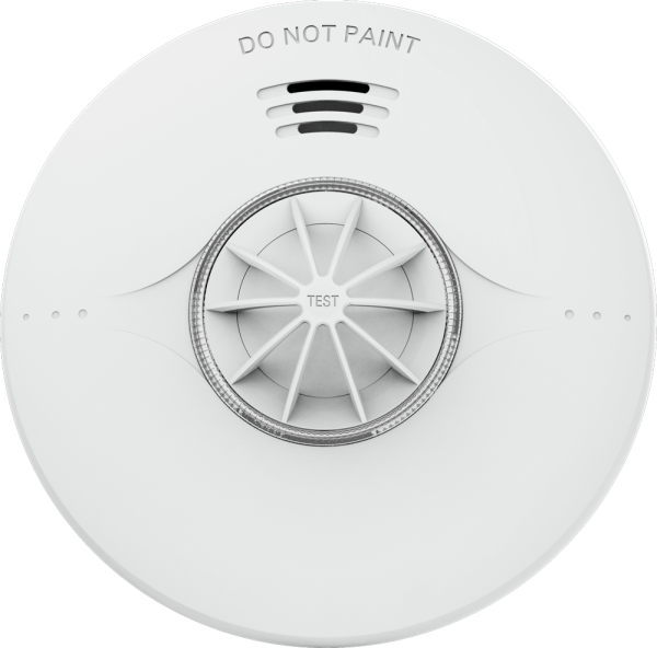 Emerald wireless interconnected heat alarm model EP-HA-RF-10 - top view