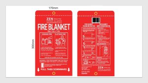 ZEN Fire Blanket Dimensions