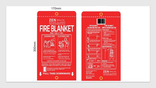 ZEN Fire Blanket Dimensions