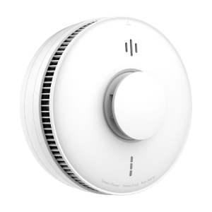 GT 240V Smoke Alarm - side angle view