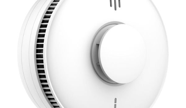 GT 240V Smoke Alarm - side angle view