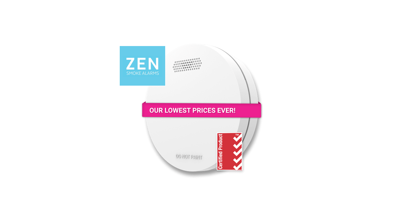 Interconnected smoke alarms - our lowest prices ever!