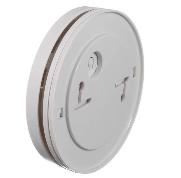 Red Wireless Interconnected Photoelectric Smoke Alarm - Back SIde