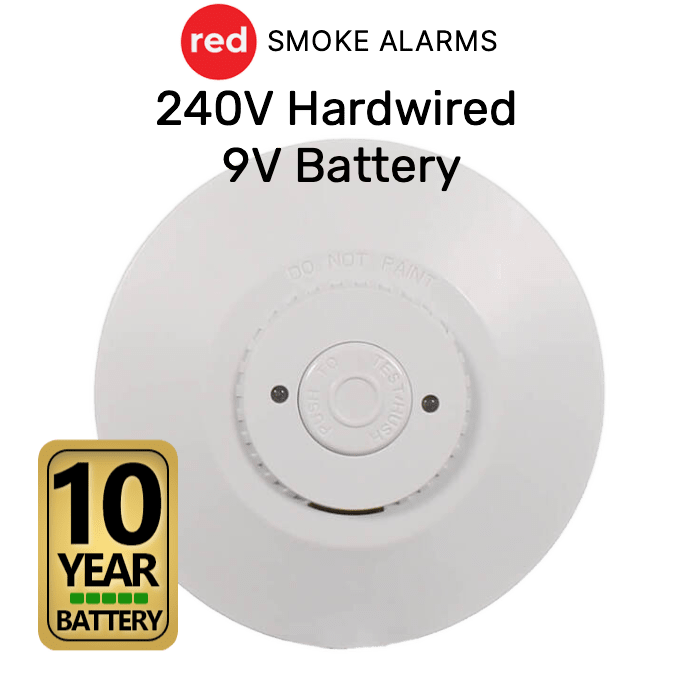 R240 Wireless Interconnected Photoelectric Smoke Alarm - Featured