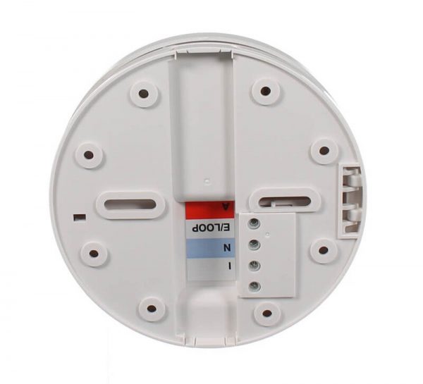 R240RC Wireless Interconnected Photoelectric Smoke Alarm - Back