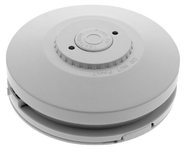 R240RC Wireless Interconnected Photoelectric Smoke Alarm - Front