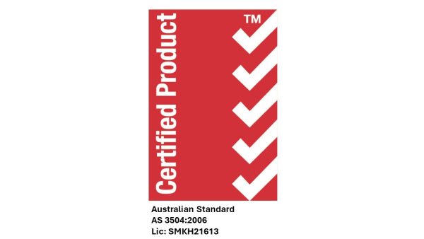 ZEN fire blanket is Australian Standard Certified AS 3504:2006