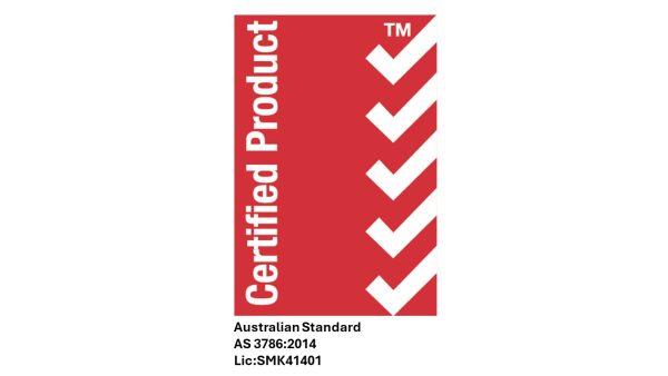 Interconnected smoke alarms - SAI Global Australian Standard 5-ticks logo