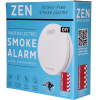 ZEN Interconnected Smoke Alarms Wireless Photoelectric - 1 Pack Angled Front