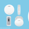 ZEN Photoelectric Smoke Alarm Wireless Interconnectable - 10 Pack Back