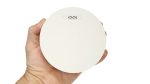 Interconnected smoke alarms - ZEN single smoke alarm being held by a hand