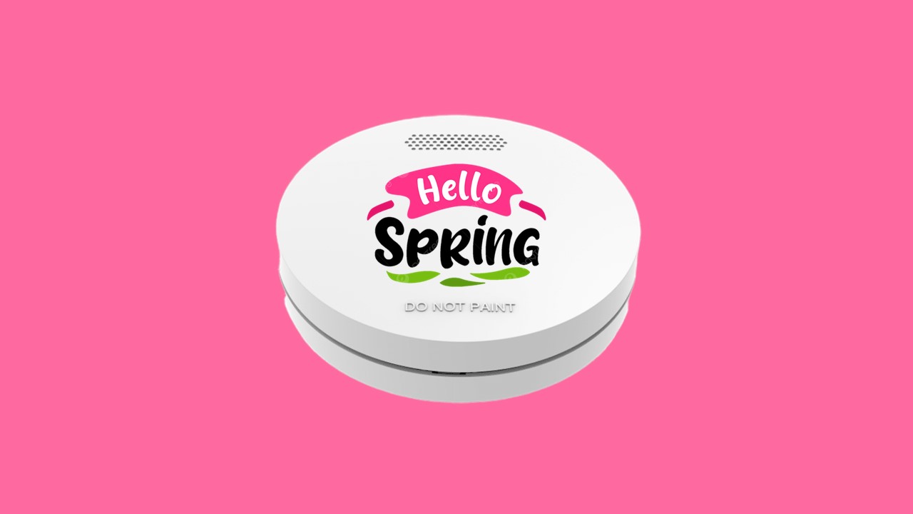 Interconnected smoke alarms - check them in Spring time