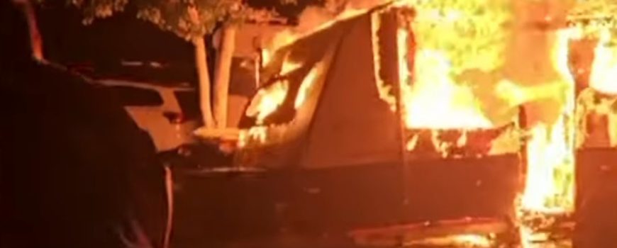 QLD caravan burning - does your caravan have interconnected smoke alarms?