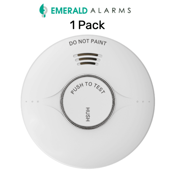 Emerald Wireless Interconnected Smoke Alarm - 1 Pack
