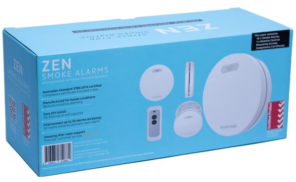 Interconnected Smoke Alarms - 10 Pack - Back Box Image
