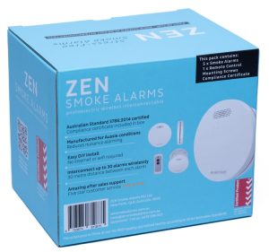 Interconnected Smoke Alarms - 5 Pack - Back Box Image