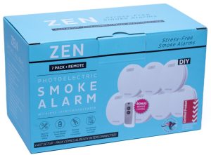 Interconnected Smoke Alarms - 7 Pack - Front Box Image