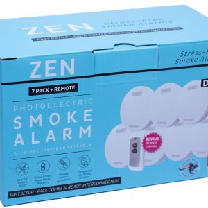Interconnected Smoke Alarms - 7 Pack - Front Box Image