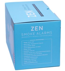 Interconnected Smoke Alarms - 7 Pack - Left Side Box Image