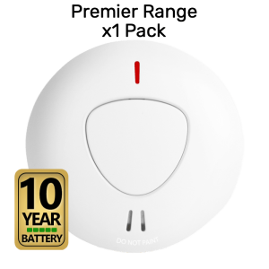 Wireless Interconnected Photoelectric Smoke Alarm - 1 pack